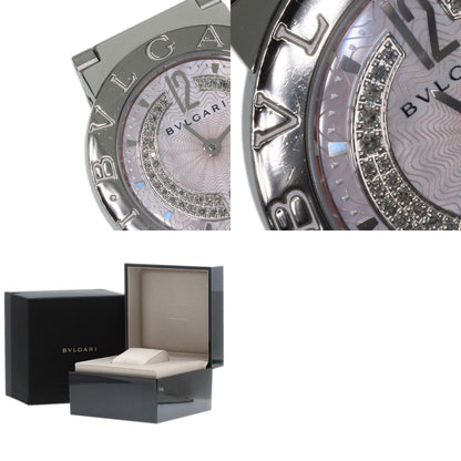 BVLGARI BVLGARI BVLGARI Diamond Watches BB26C2SS/DN Stainless Steel/Stainless Steel Ladies