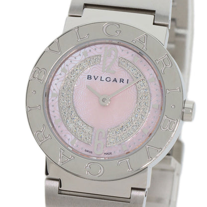 BVLGARI BVLGARI BVLGARI Diamond Watches BB26C2SS/DN Stainless Steel/Stainless Steel Ladies
