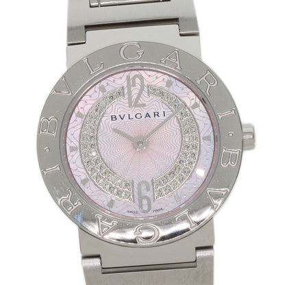 BVLGARI BVLGARI BVLGARI Diamond Watches BB26C2SS/DN Stainless Steel/Stainless Steel Ladies