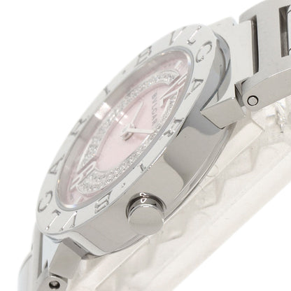 BVLGARI BVLGARI BVLGARI Diamond Watches BB26C2SS/DN Stainless Steel/Stainless Steel Ladies