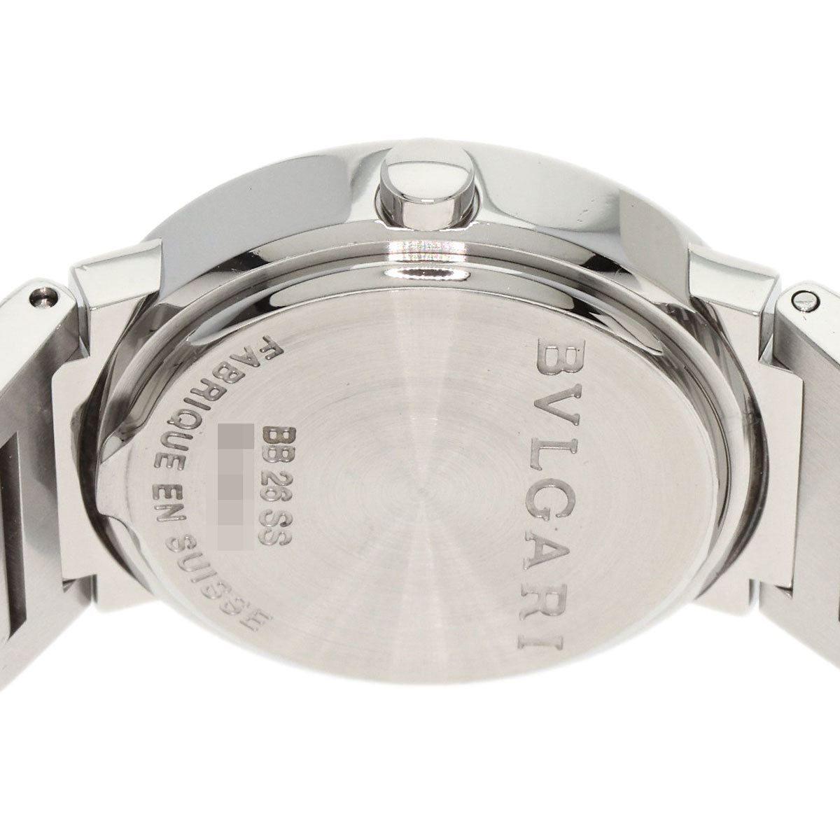 BVLGARI BVLGARI BVLGARI Diamond Watches BB26C2SS/DN Stainless Steel/Stainless Steel Ladies