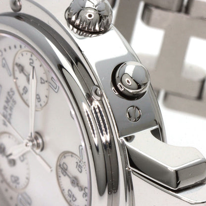 HERMES Clipper Chronograph Watches CL1.310 Stainless Steel/Stainless Steel Ladies