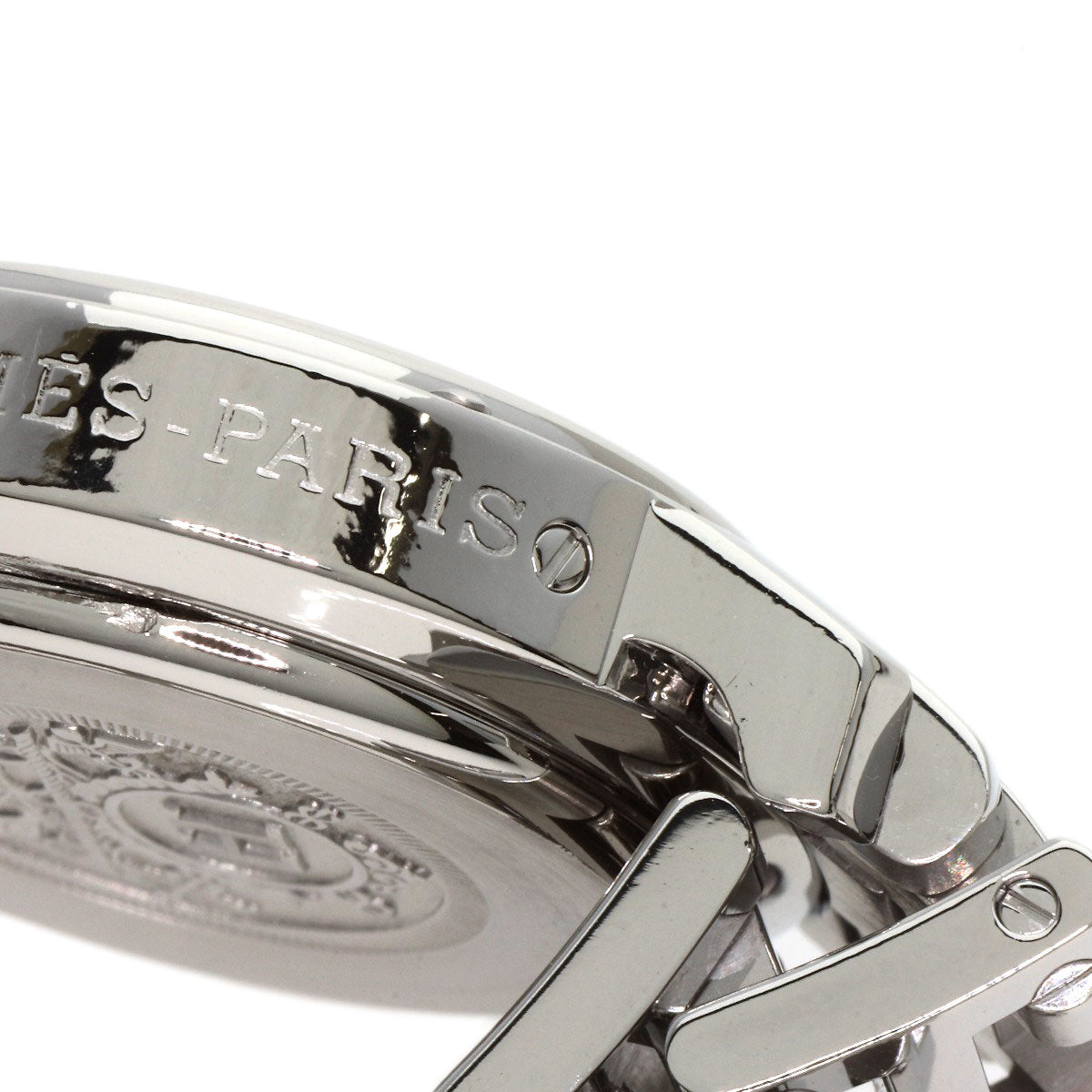 HERMES Clipper Chronograph Watches CL1.310 Stainless Steel/Stainless Steel Ladies