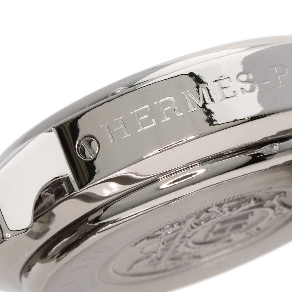 HERMES Clipper Chronograph Watches CL1.310 Stainless Steel/Stainless Steel Ladies