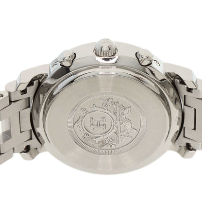 HERMES Clipper Chronograph Watches CL1.310 Stainless Steel/Stainless Steel Ladies