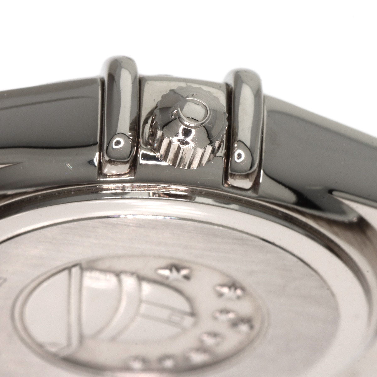 OMEGA Constellation Mini Diamond Blue Shell Watches 1165.77 K18 White Gold/K18 White Gold Ladies