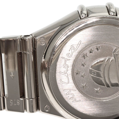 OMEGA Constellation Mini Diamond Blue Shell Watches 1165.77 K18 White Gold/K18 White Gold Ladies