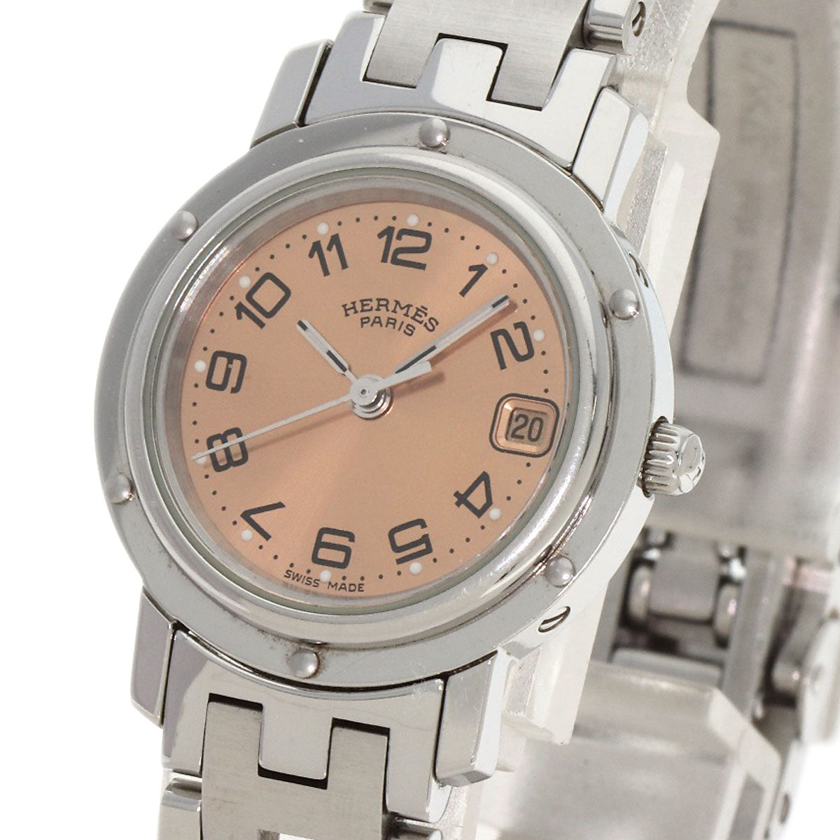 HERMES Clipper Watches CL4.210 Stainless Steel/Stainless Steel Ladies