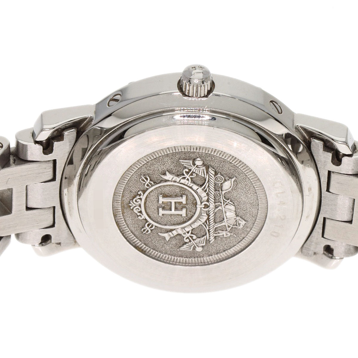 HERMES Clipper Watches CL4.210 Stainless Steel/Stainless Steel Ladies