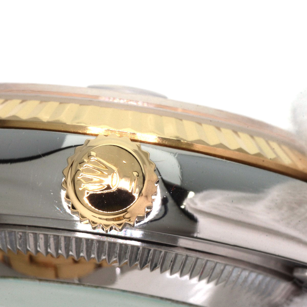 ROLEX DATEJUST 10P Diamond Watches 69173G Stainless Steel/SSxK18YG Ladies