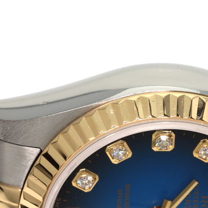 ROLEX DATEJUST 10P Diamond Watches 69173G Stainless Steel/SSxK18YG Ladies