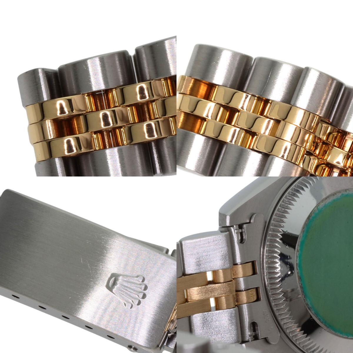 ROLEX DATEJUST 10P Diamond Watches 69173G Stainless Steel/SSxK18YG Ladies