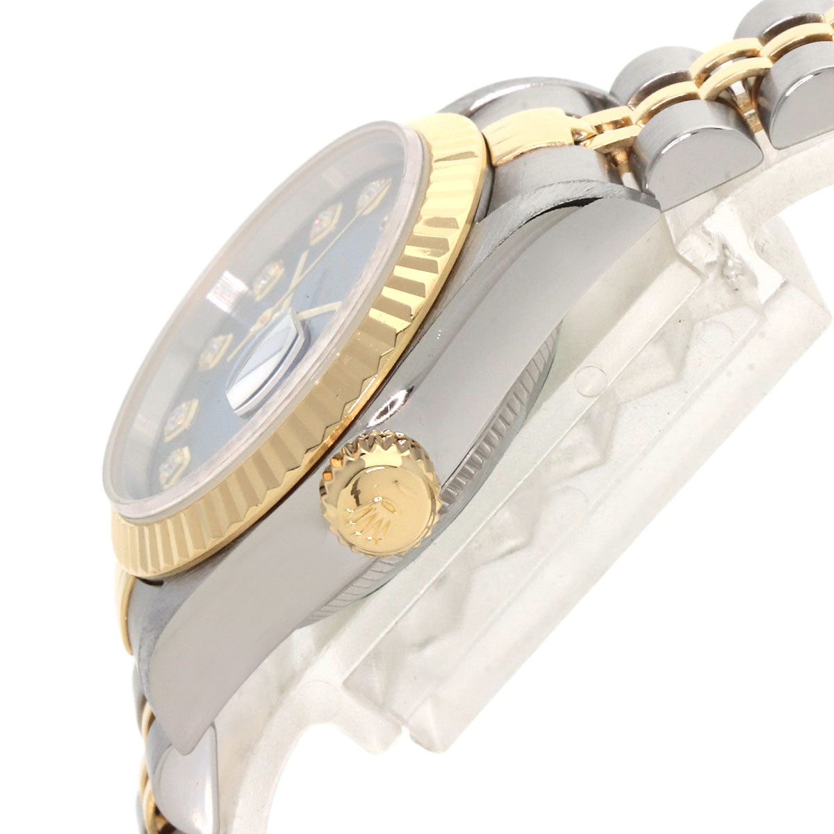 ROLEX DATEJUST 10P Diamond Watches 69173G Stainless Steel/SSxK18YG Ladies