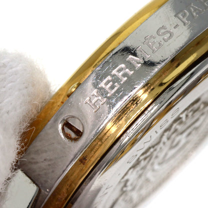 HERMES clipper old buckle Watches Stainless Steel/SSxGP Ladies