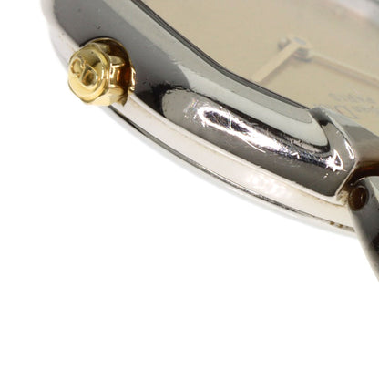 CHRISTIAN DIOR Octagon Watches D48-203 Stainless Steel/SSxGP Ladies