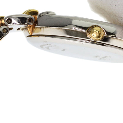 CHRISTIAN DIOR Octagon Watches D48-203 Stainless Steel/SSxGP Ladies