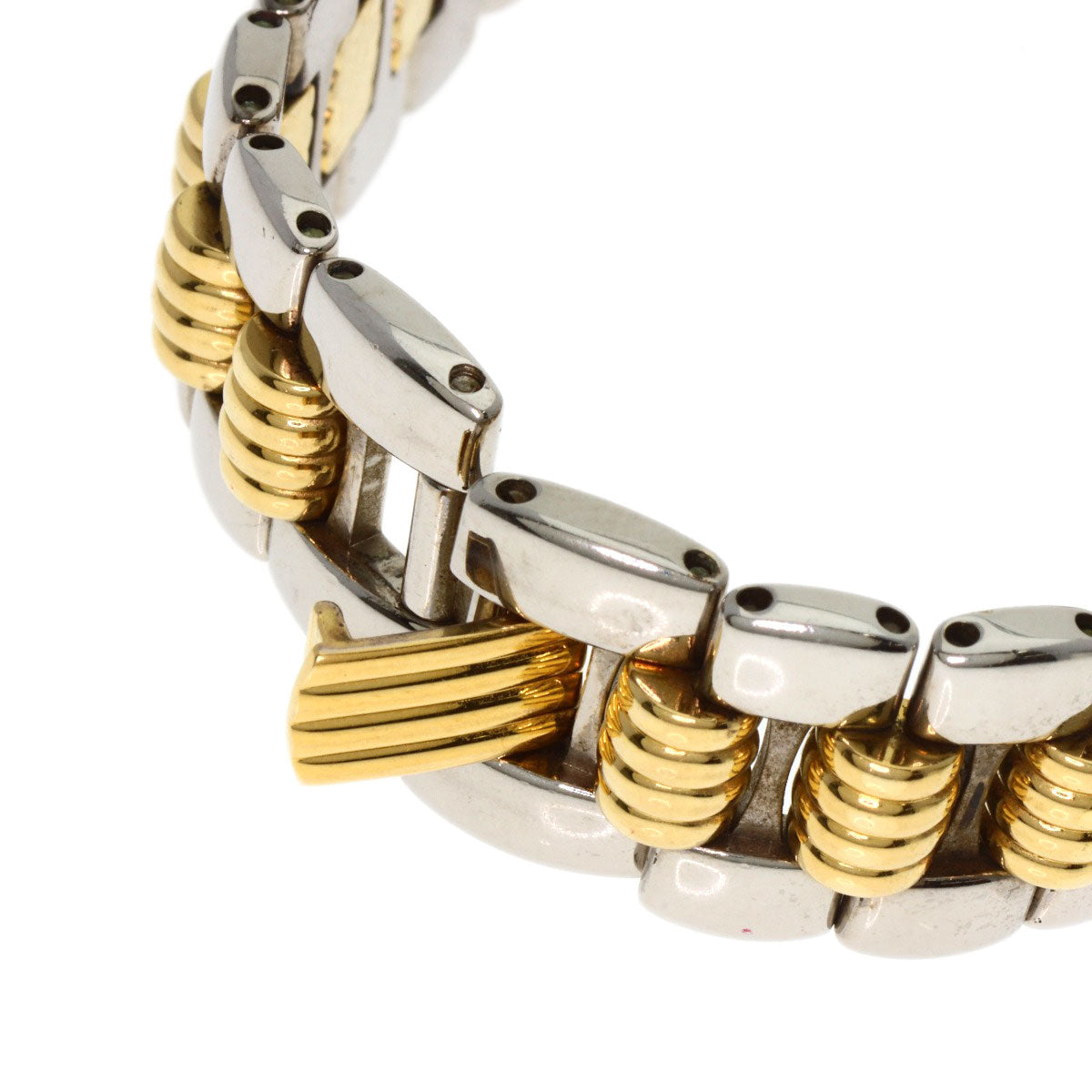 CHRISTIAN DIOR Octagon Watches D48-203 Stainless Steel/SSxGP Ladies