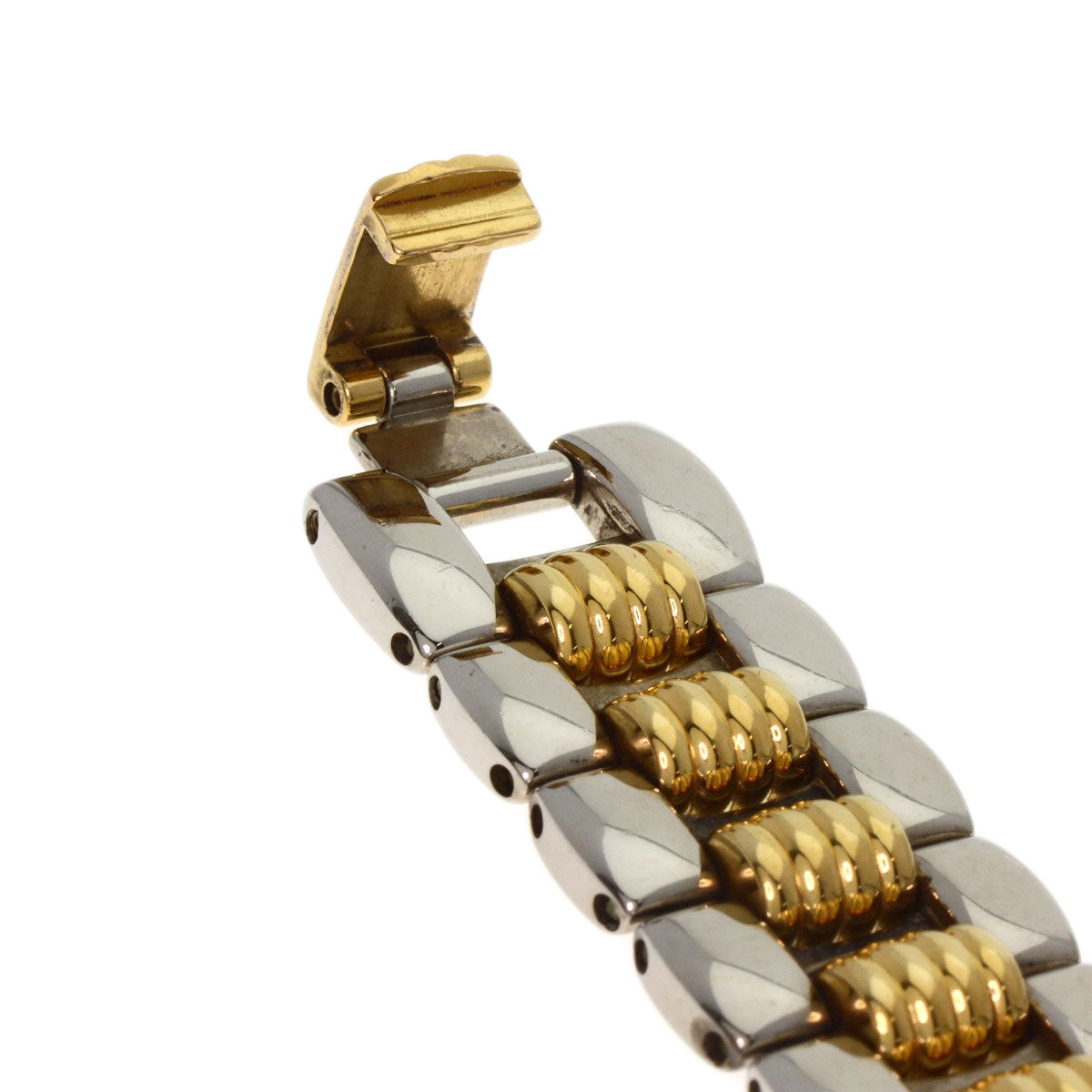 CHRISTIAN DIOR Octagon Watches D48-203 Stainless Steel/SSxGP Ladies