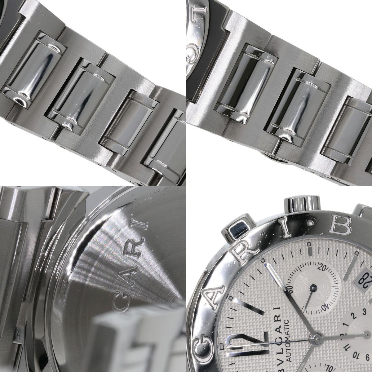 BVLGARI BVLGARI BVLGARI Watches BB38WSSDCH/N Stainless Steel/Stainless Steel mens