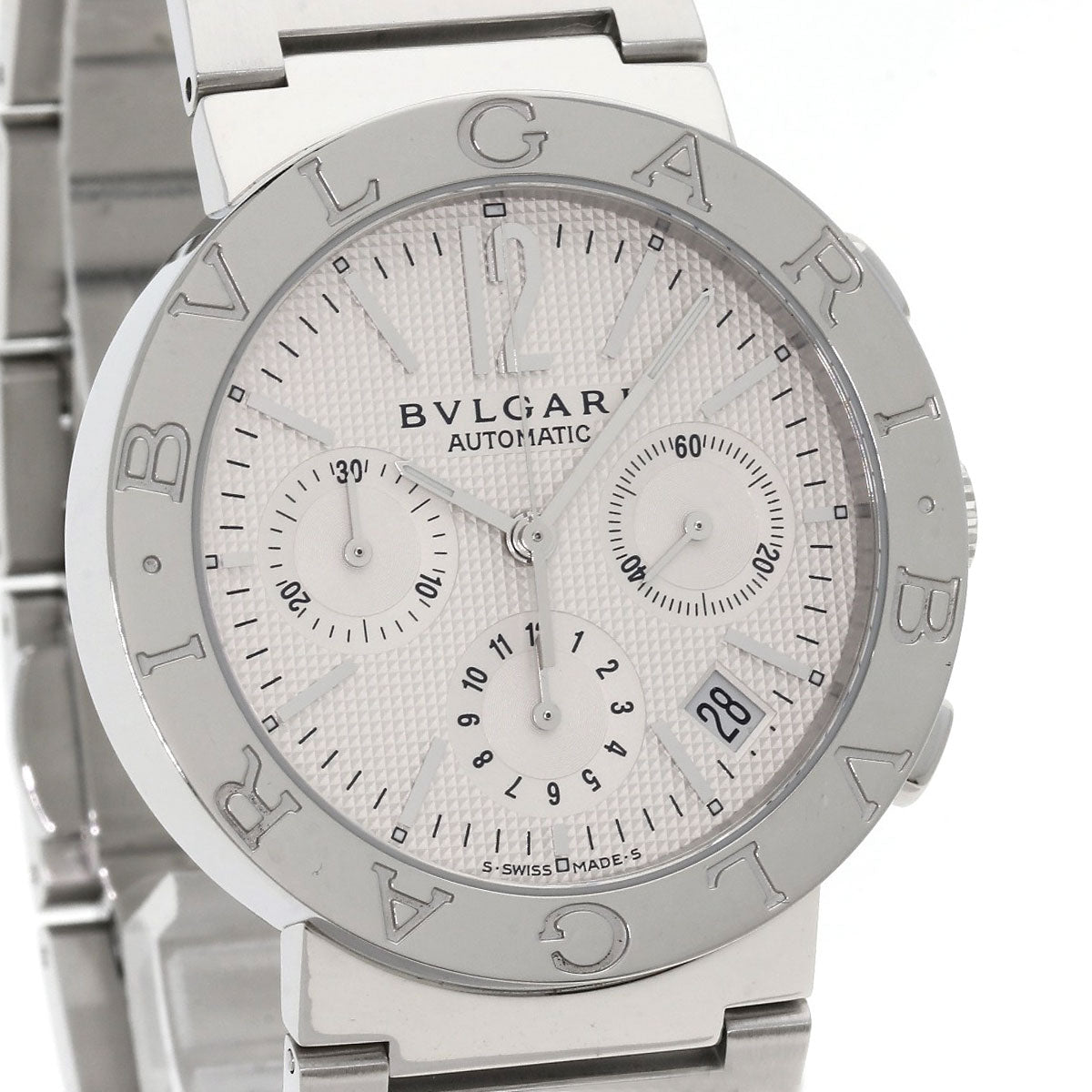 BVLGARI BVLGARI BVLGARI Watches BB38WSSDCH/N Stainless Steel/Stainless Steel mens