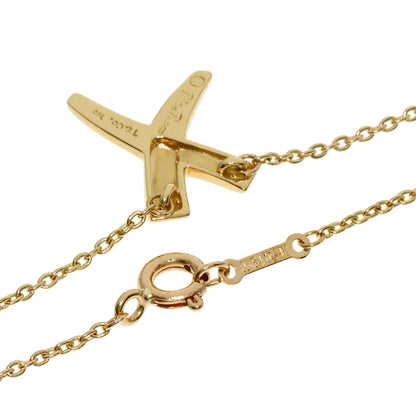 TIFFANY&Co. Kiss Paloma Picasso Necklace K18 Yellow Gold Ladies [Used]