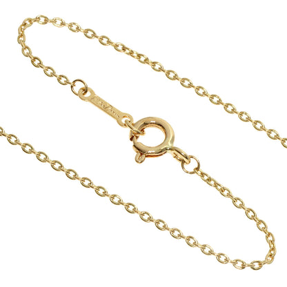 TIFFANY&Co. Kiss Paloma Picasso Necklace K18 Yellow Gold Ladies [Used]