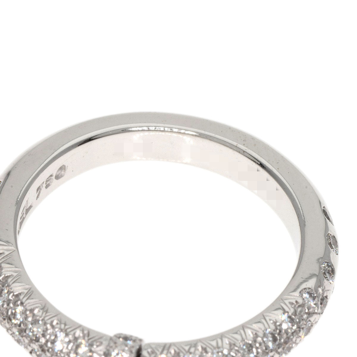 CHANEL Comet Diamond Ring K18 White Gold Ladies [Used]