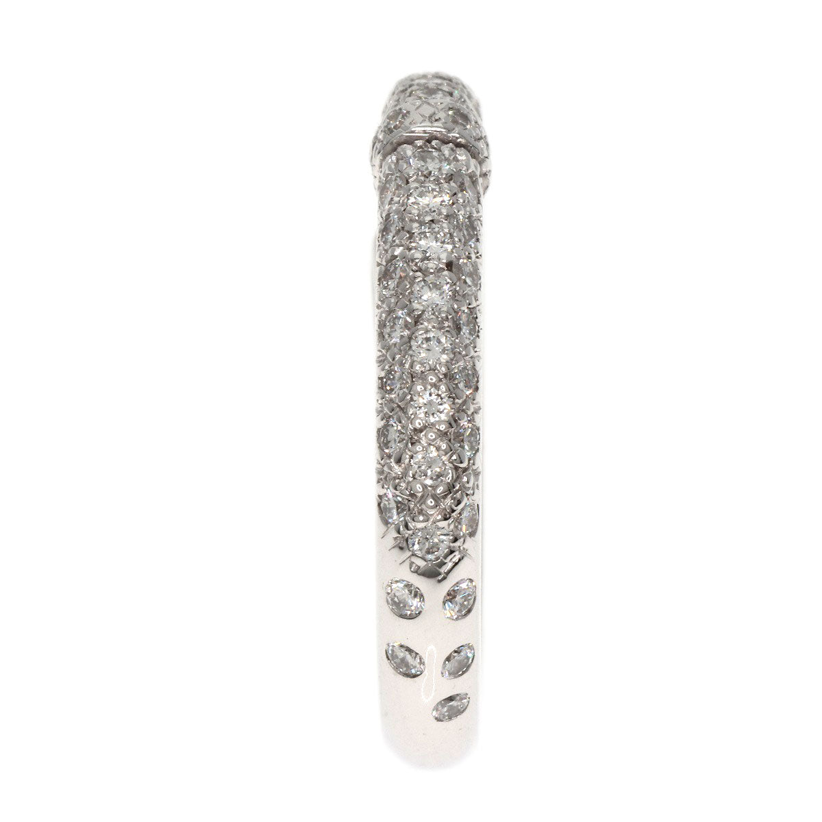 CHANEL Comet Diamond Ring K18 White Gold Ladies [Used]