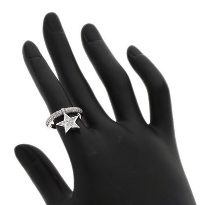 CHANEL Comet Diamond Ring K18 White Gold Ladies [Used]
