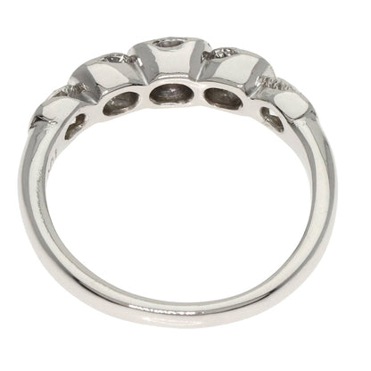 MONNICKENDAM   Ring Diamond Platinum PT900 Ladies