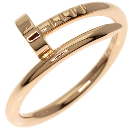 CARTIER Juste un Clou Small Model #48 Ring K18 Pink Gold Ladies [Used]
