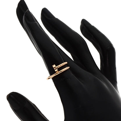 CARTIER Juste un Clou Small Model #48 Ring K18 Pink Gold Ladies [Used]