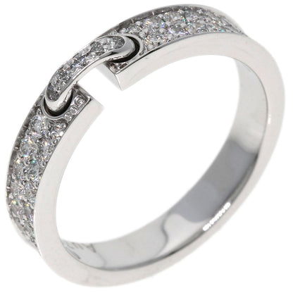 Chaumet Lien Evidence Pavé Diamond #47 Ring K18 White Gold Ladies [Used]