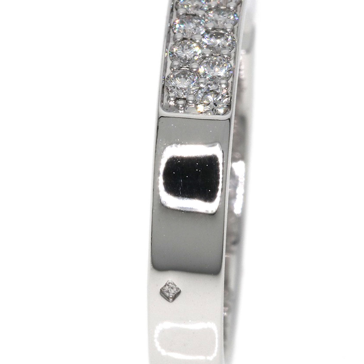 Chaumet Lien Evidence Pavé Diamond #47 Ring K18 White Gold Ladies [Used]