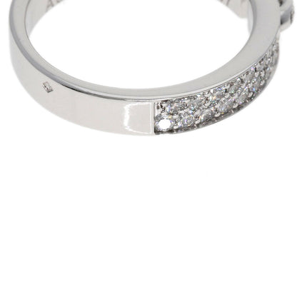Chaumet Lien Evidence Pavé Diamond #47 Ring K18 White Gold Ladies [Used]