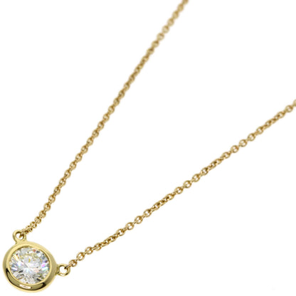 TIFFANY&Co. By The Yard Diamond Necklace K18 Yellow Gold Ladies [Used]