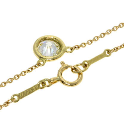TIFFANY&Co. By The Yard Diamond Necklace K18 Yellow Gold Ladies [Used]