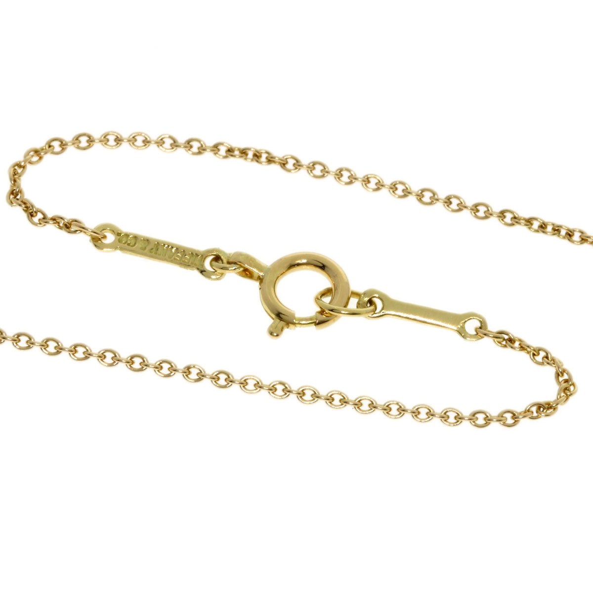 TIFFANY&Co. By The Yard Diamond Necklace K18 Yellow Gold Ladies [Used]