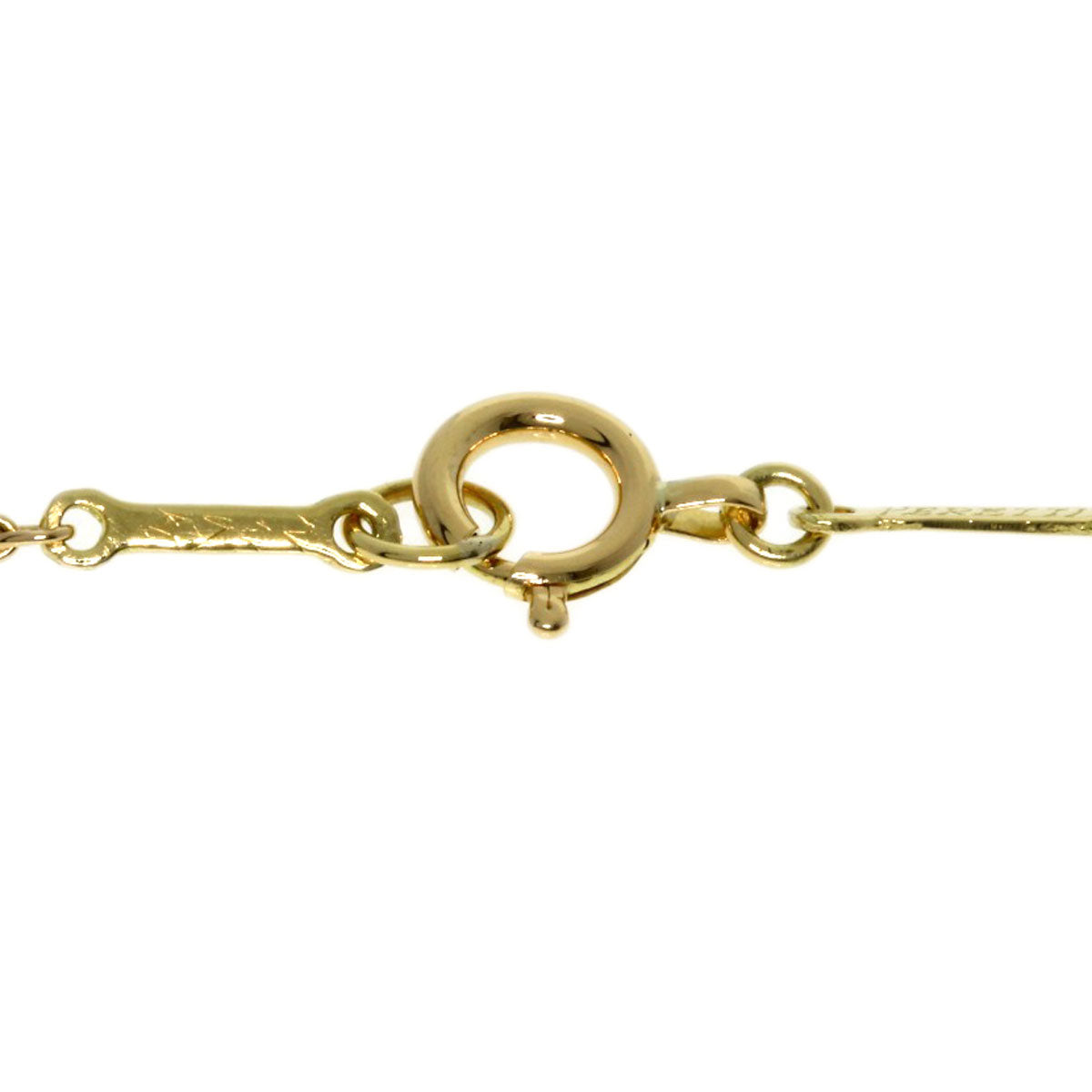 TIFFANY&Co. By The Yard Diamond Necklace K18 Yellow Gold Ladies [Used]