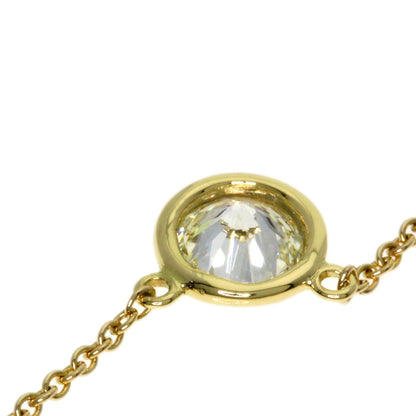 TIFFANY&Co. By The Yard Diamond Necklace K18 Yellow Gold Ladies [Used]