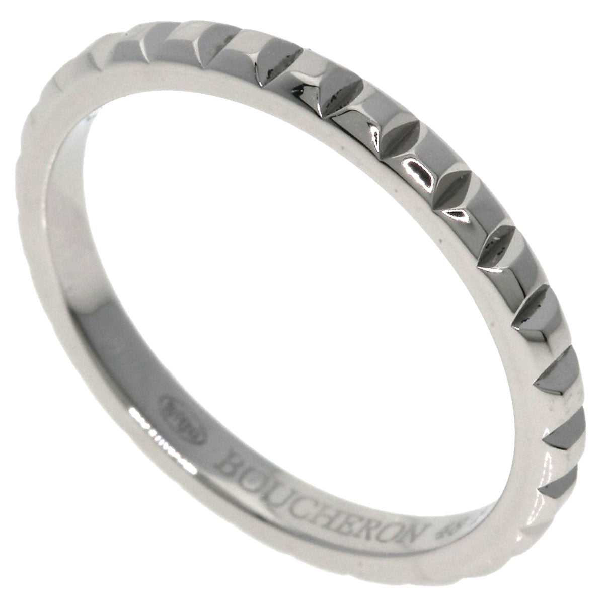 Boucheron   Kurd Paris Ring #48 Ring  Platinum PT950 Ladies  [’†ŒÃ]