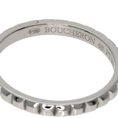 Boucheron   Kurd Paris Ring #48 Ring  Platinum PT950 Ladies  [’†ŒÃ]
