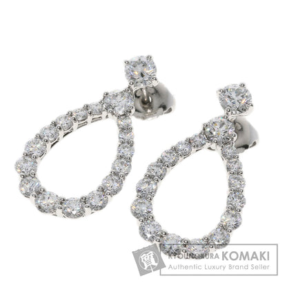 HARRY WINSTON Loop Extra Large Diamond earring Platinum PT950 Ladies [Used]
