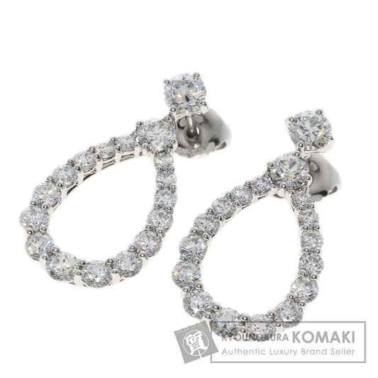 HARRY WINSTON Loop Extra Large Diamond earring Platinum PT950 Ladies [Used]