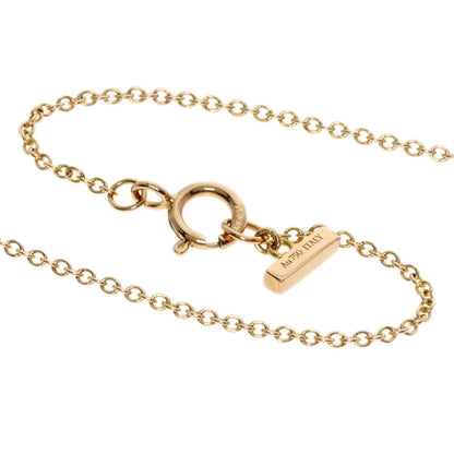 TIFFANY&Co.   Necklace T TWO Diamond Pink Opal Circle K18 Pink Gold Ladies