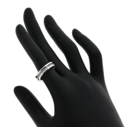 BVLGARI B-zero1 B-zero1 1 band Diamond #49 Ring K18 White Gold Ladies [Used]