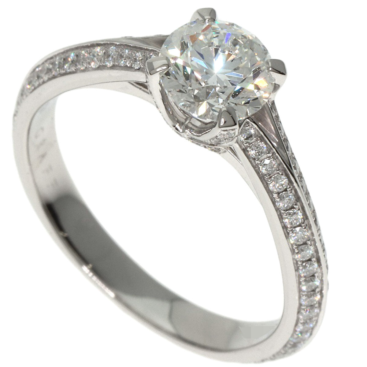 GRAFF   Ring Legacy Round Diamond Platinum PT950 Ladies