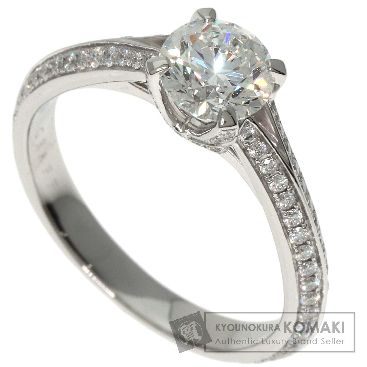 GRAFF   Ring Legacy Round Diamond Platinum PT950 Ladies
