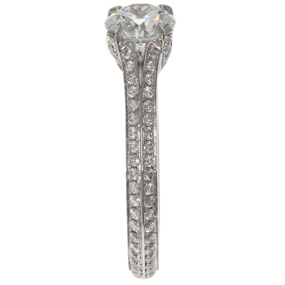 GRAFF   Ring Legacy Round Diamond Platinum PT950 Ladies