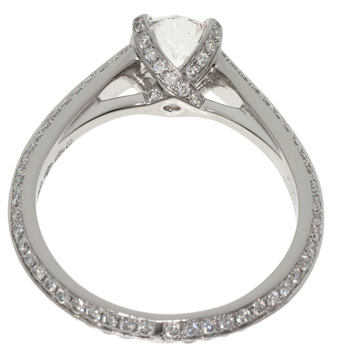 GRAFF   Ring Legacy Round Diamond Platinum PT950 Ladies